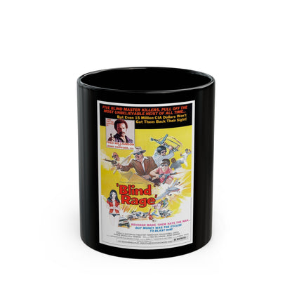 BLIND RAGE 1976 Movie Poster - Black Coffee Mug-11oz-The Sticker Space