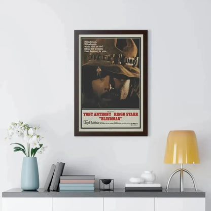 BLINDMAN 1971 - Framed Movie Poster - The Sticker Space