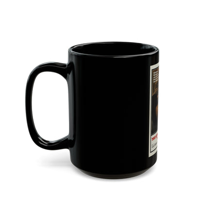 BLINDMAN 1971 Movie Poster - Black Coffee Mug-The Sticker Space