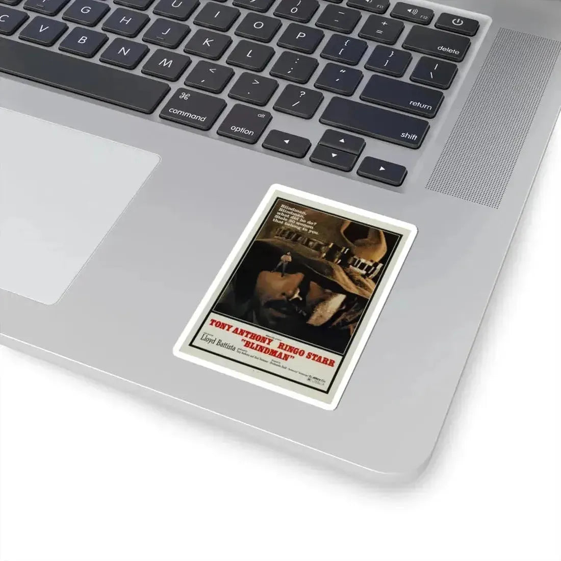 BLINDMAN 1971 Movie Poster - STICKER Vinyl Kiss-Cut Decal - The Sticker Space