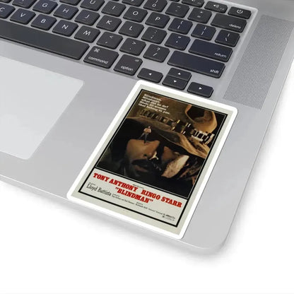 BLINDMAN 1971 Movie Poster - STICKER Vinyl Kiss-Cut Decal - The Sticker Space