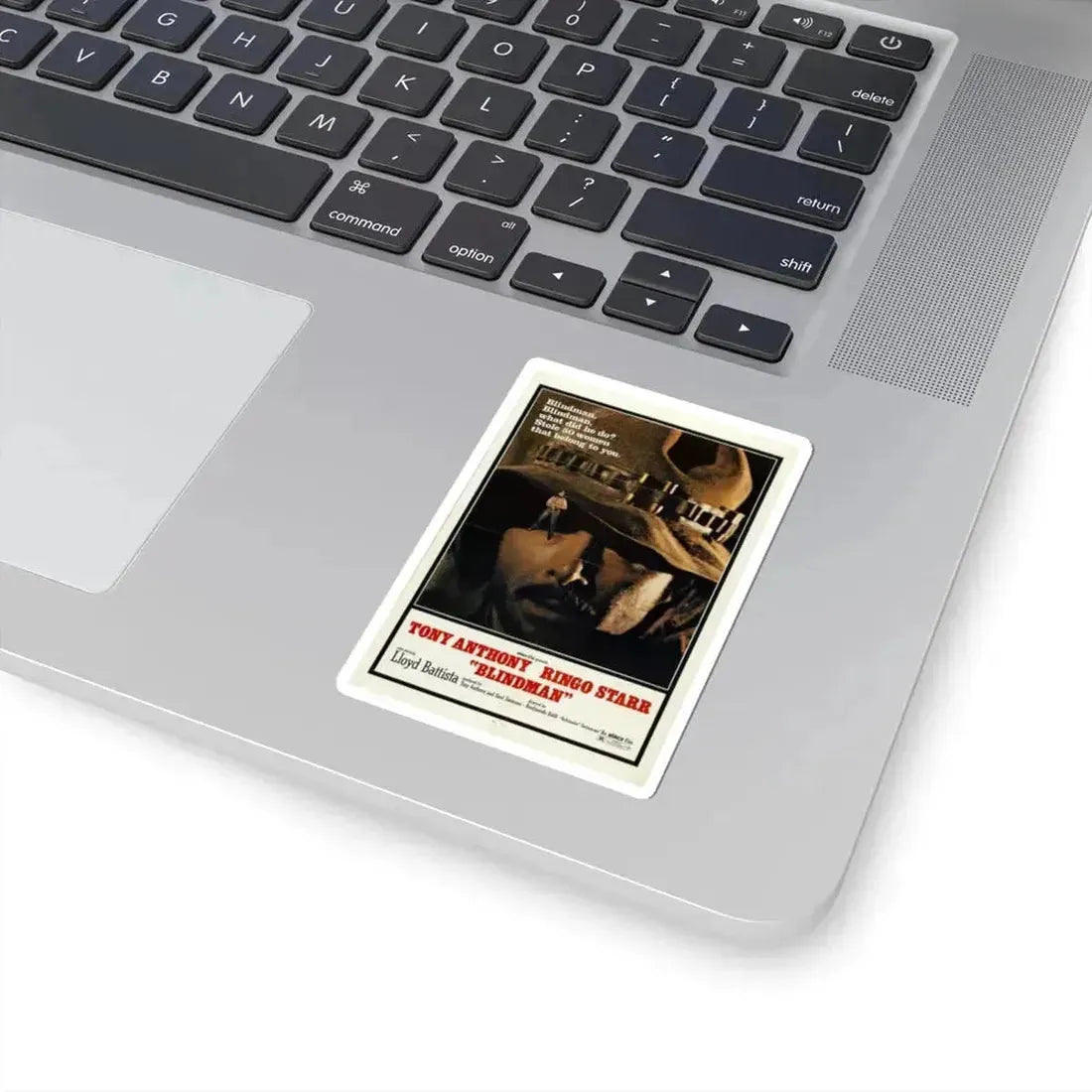 Blindman 1972 Movie Poster - STICKER Vinyl Kiss-Cut Decal - The Sticker Space