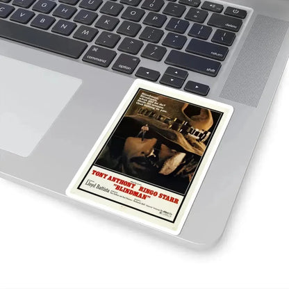 Blindman 1972 Movie Poster - STICKER Vinyl Kiss-Cut Decal - The Sticker Space