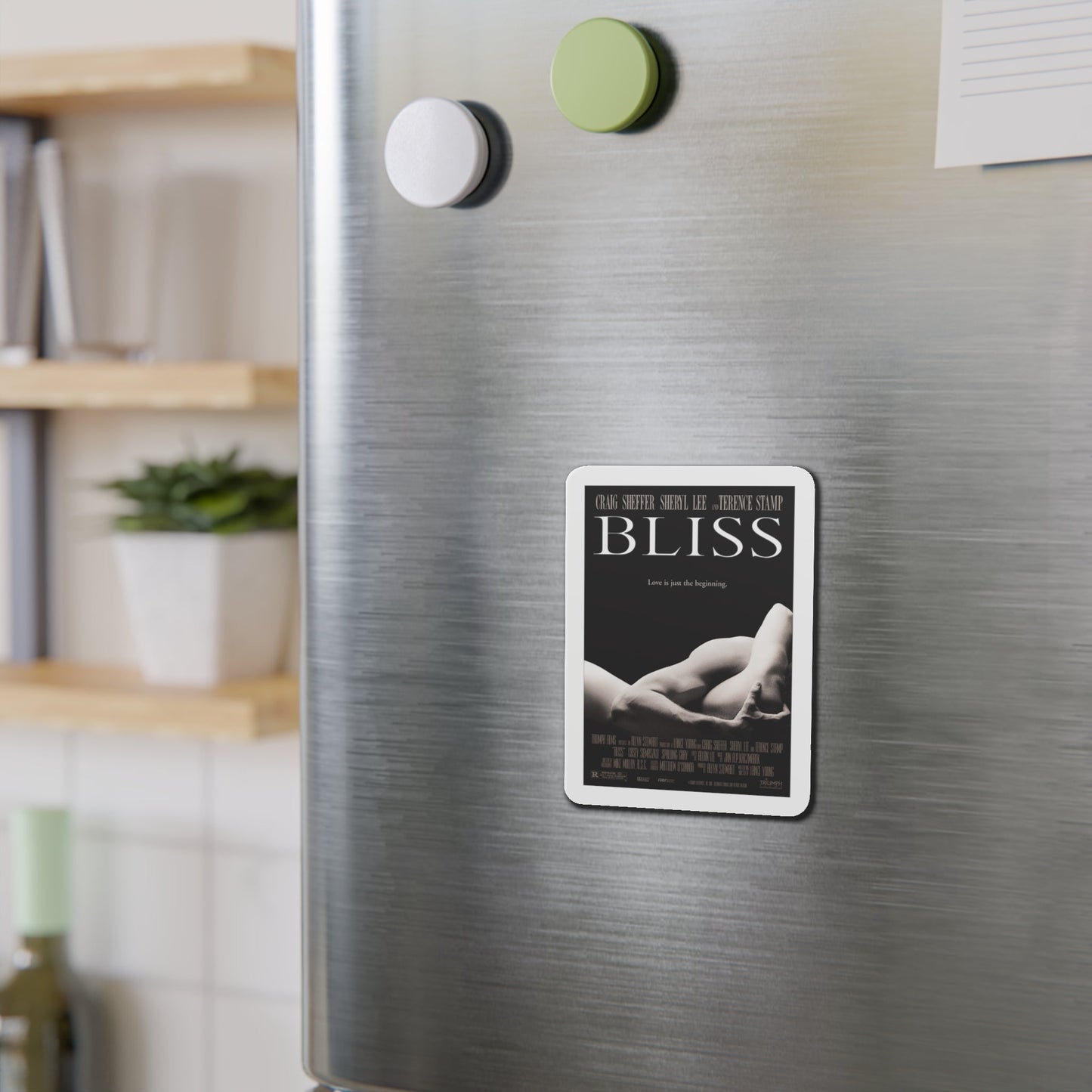 Bliss 1997 Movie Poster Die-Cut Magnet-The Sticker Space