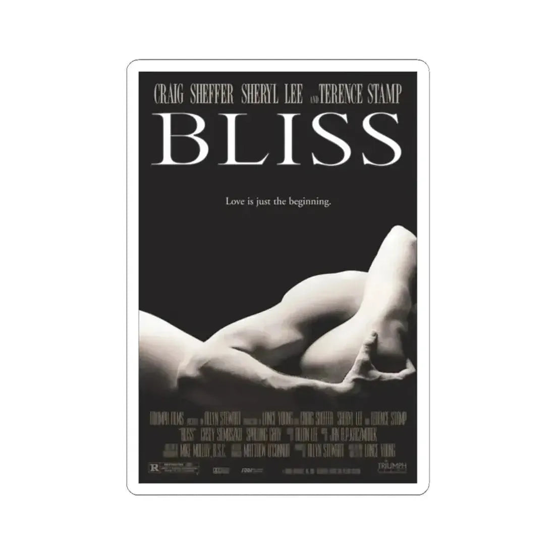 Bliss 1997 Movie Poster - STICKER Vinyl Kiss-Cut Decal 2 Inch White - The Sticker Space