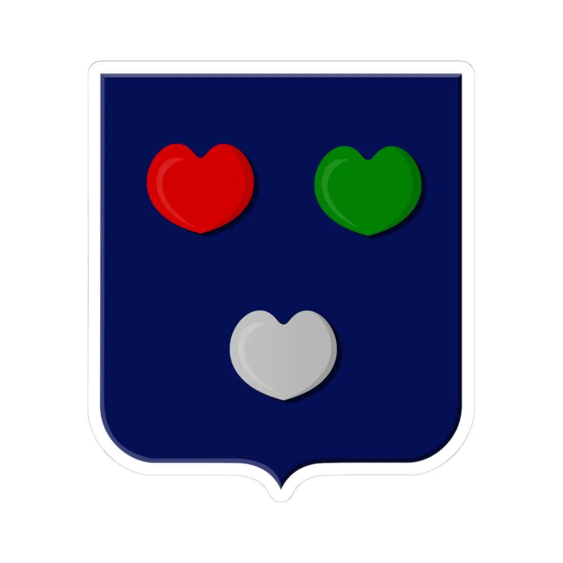 Bloemendaal wapen 1816 (Netherlands) (Coat of Arms) STICKER Vinyl Kiss-Cut Decal - The Sticker Space