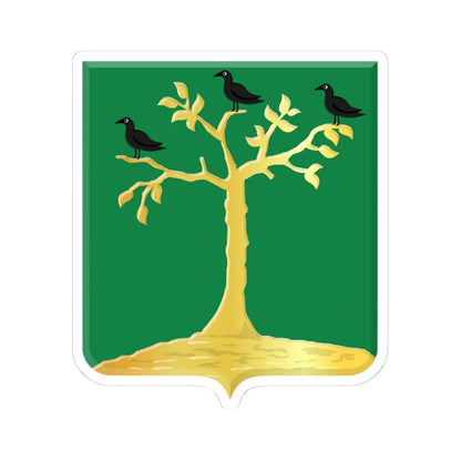 Blokker wapen (Netherlands) (Coat of Arms) STICKER Vinyl Kiss-Cut Decal 4 Inch White - The Sticker Space