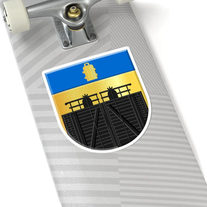 Blokzijl wapen (Netherlands) (Coat of Arms) STICKER Vinyl Kiss-Cut Decal - The Sticker Space