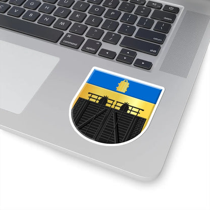 Blokzijl wapen (Netherlands) (Coat of Arms) STICKER Vinyl Kiss-Cut Decal - The Sticker Space
