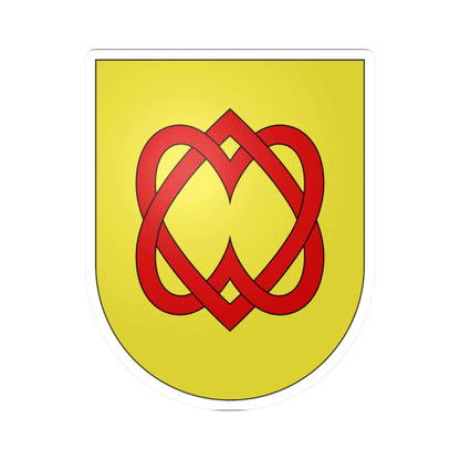 Blonay-coat of arms (Switzerland) (Coat of Arms) STICKER Vinyl Kiss-Cut Decal 2 Inch White - The Sticker Space