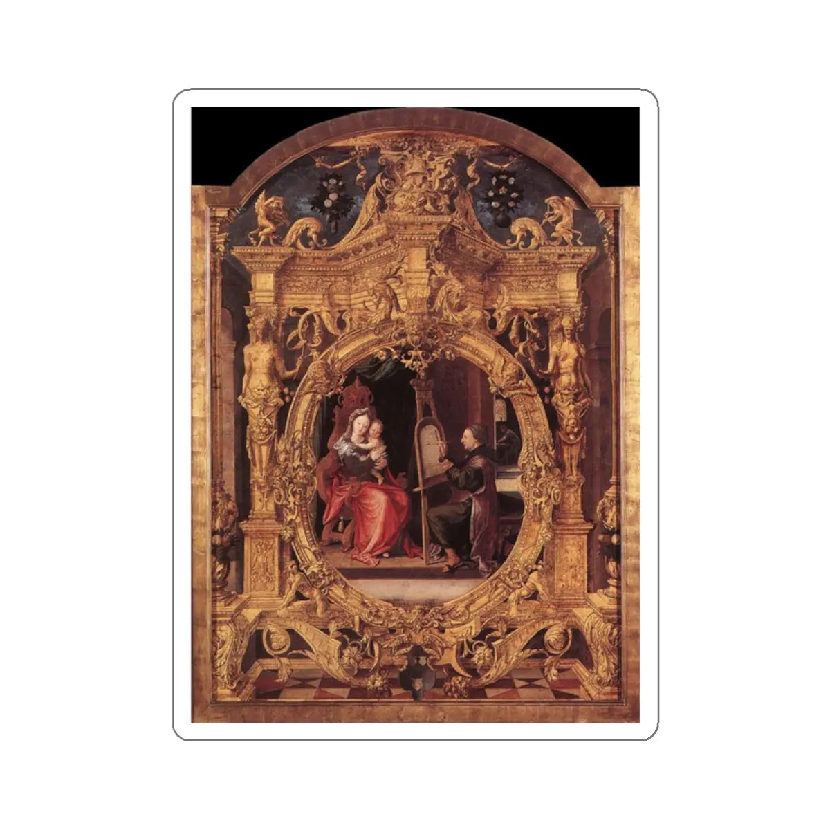 SKU:26630520994958971327 Sticker types:White Shape:Die-Cut Sizes:2" × 2"