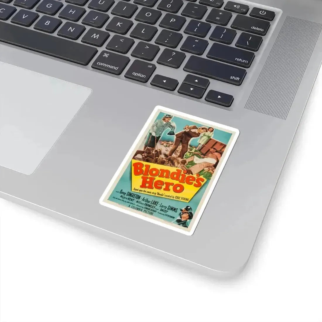 Blondies Hero 1950 Movie Poster - STICKER Vinyl Kiss-Cut Decal - The Sticker Space