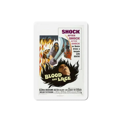Blood and Lace 1971 Movie Poster Refrigerator Magnet 2 Inch - The Sticker Space