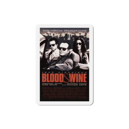 Blood And Wine 1997 Movie Poster Die-Cut Magnet-3" x 3"-The Sticker Space