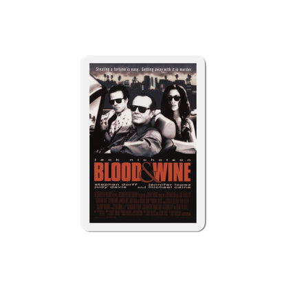 Blood And Wine 1997 Movie Poster Die-Cut Magnet-4" x 4"-The Sticker Space