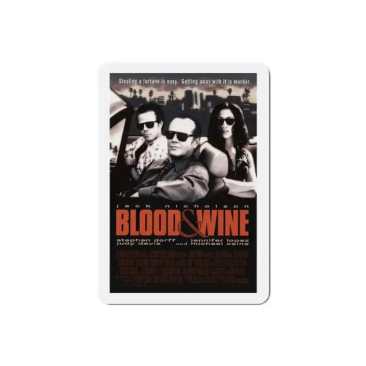 Blood And Wine 1997 Movie Poster Refrigerator Magnet 2 Inch - The Sticker Space