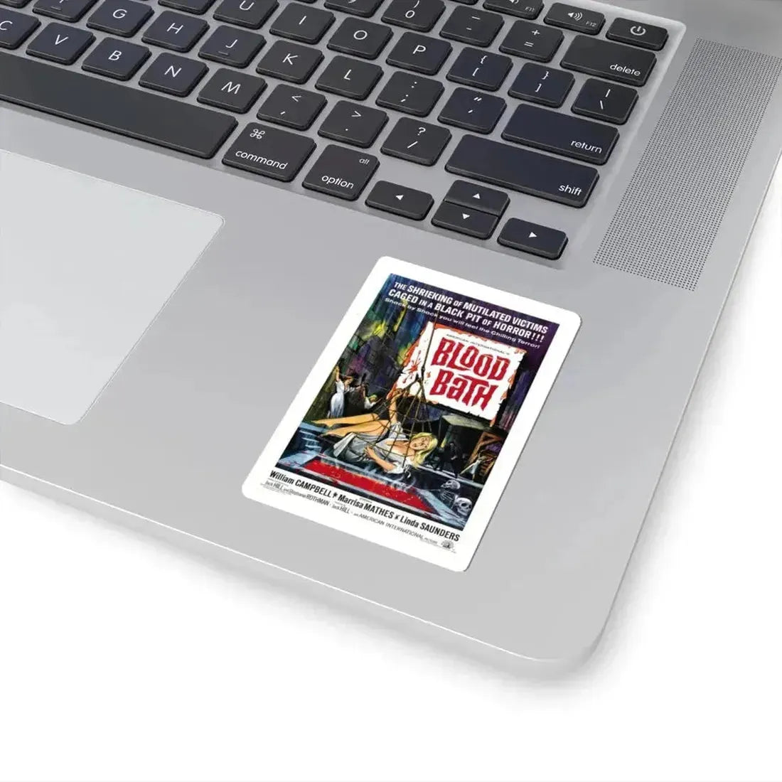 BLOOD BATH 1966 Movie Poster - STICKER Vinyl Kiss-Cut Decal - The Sticker Space