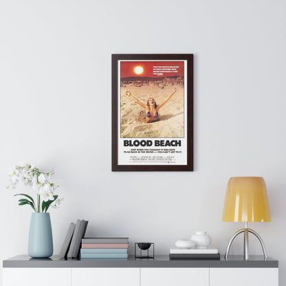 BLOOD BEACH 1981 - Framed Movie Poster-The Sticker Space