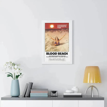 BLOOD BEACH 1981 - Framed Movie Poster - The Sticker Space