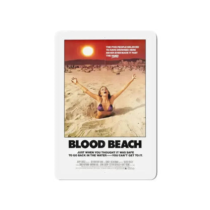 BLOOD BEACH 1981 Movie Poster - Refrigerator Magnet - The Sticker Space