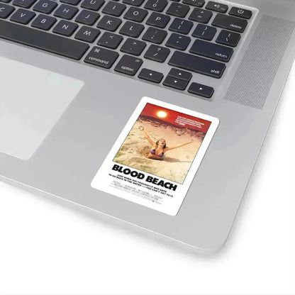 Blood Beach 1981 Movie Poster - STICKER Vinyl Kiss-Cut Decal - The Sticker Space