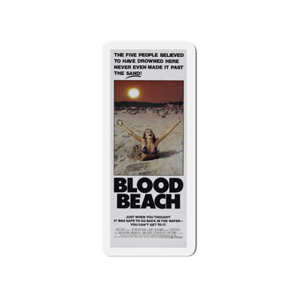 BLOOD BEACH (2) 1981 Movie Poster - Die-Cut Magnet-4" x 4"-The Sticker Space