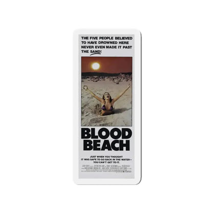 BLOOD BEACH (2) 1981 Movie Poster - Refrigerator Magnet 3 Inch - The Sticker Space