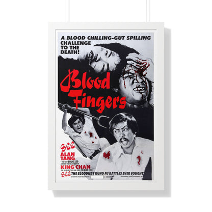 BLOOD FINGERS 1972 - Framed Movie Poster-20" x 30"-The Sticker Space