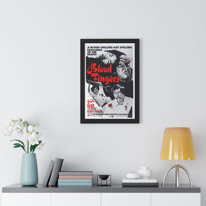 BLOOD FINGERS 1972 - Framed Movie Poster-The Sticker Space