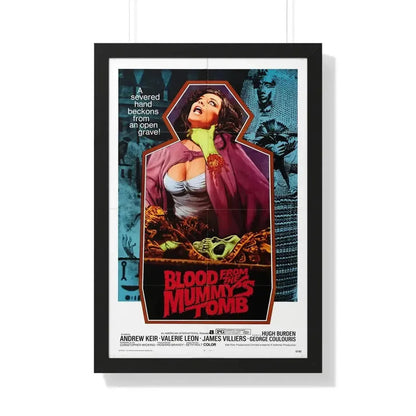 BLOOD FROM THE MUMMY'S TOMB 1971 - Framed Movie Poster - The Sticker Space