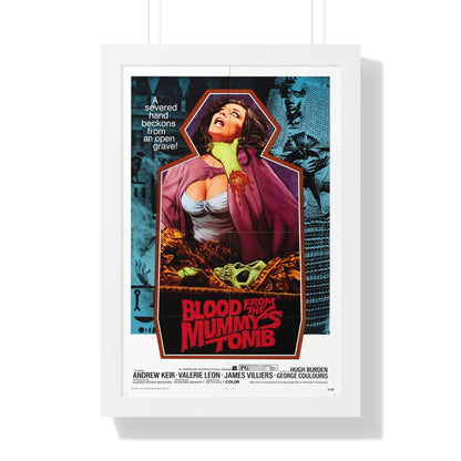 BLOOD FROM THE MUMMY'S TOMB 1971 - Framed Movie Poster-16″ x 24″-The Sticker Space