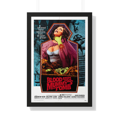 BLOOD FROM THE MUMMY'S TOMB 1971 - Framed Movie Poster-20" x 30"-The Sticker Space