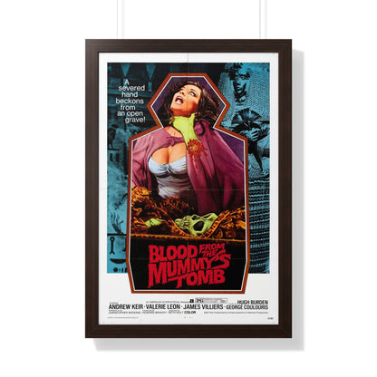 BLOOD FROM THE MUMMY'S TOMB 1971 - Framed Movie Poster-20" x 30"-The Sticker Space