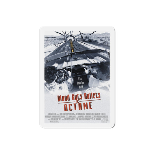 Blood Guts Bullets and Octane 1998 Movie Poster Die-Cut Magnet-2" x 2"-The Sticker Space