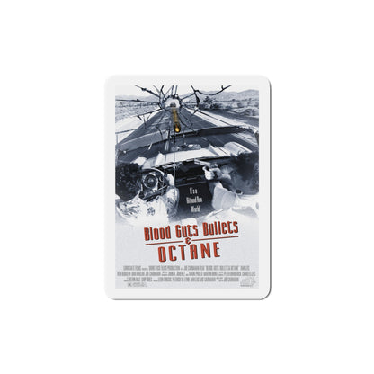 Blood Guts Bullets and Octane 1998 Movie Poster Die-Cut Magnet-6 × 6"-The Sticker Space