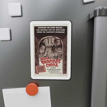 BLOOD OF DRACULA'S CASTLE 1969 Movie Poster - Die-Cut Magnet-The Sticker Space