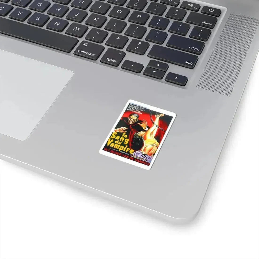 BLOOD OF THE VAMPIRE (BELGIAN) 1958 Movie Poster - STICKER Vinyl Kiss-Cut Decal - The Sticker Space