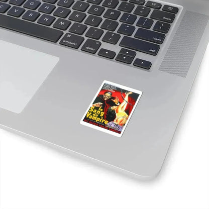 BLOOD OF THE VAMPIRE (BELGIAN) 1958 Movie Poster - STICKER Vinyl Kiss-Cut Decal - The Sticker Space