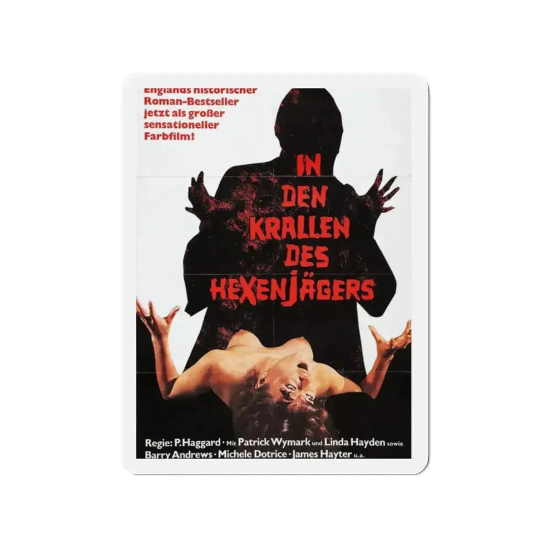 BLOOD ON SATAN'S CLAW (GERMANY) 1971 Movie Poster - Refrigerator Magnet - The Sticker Space