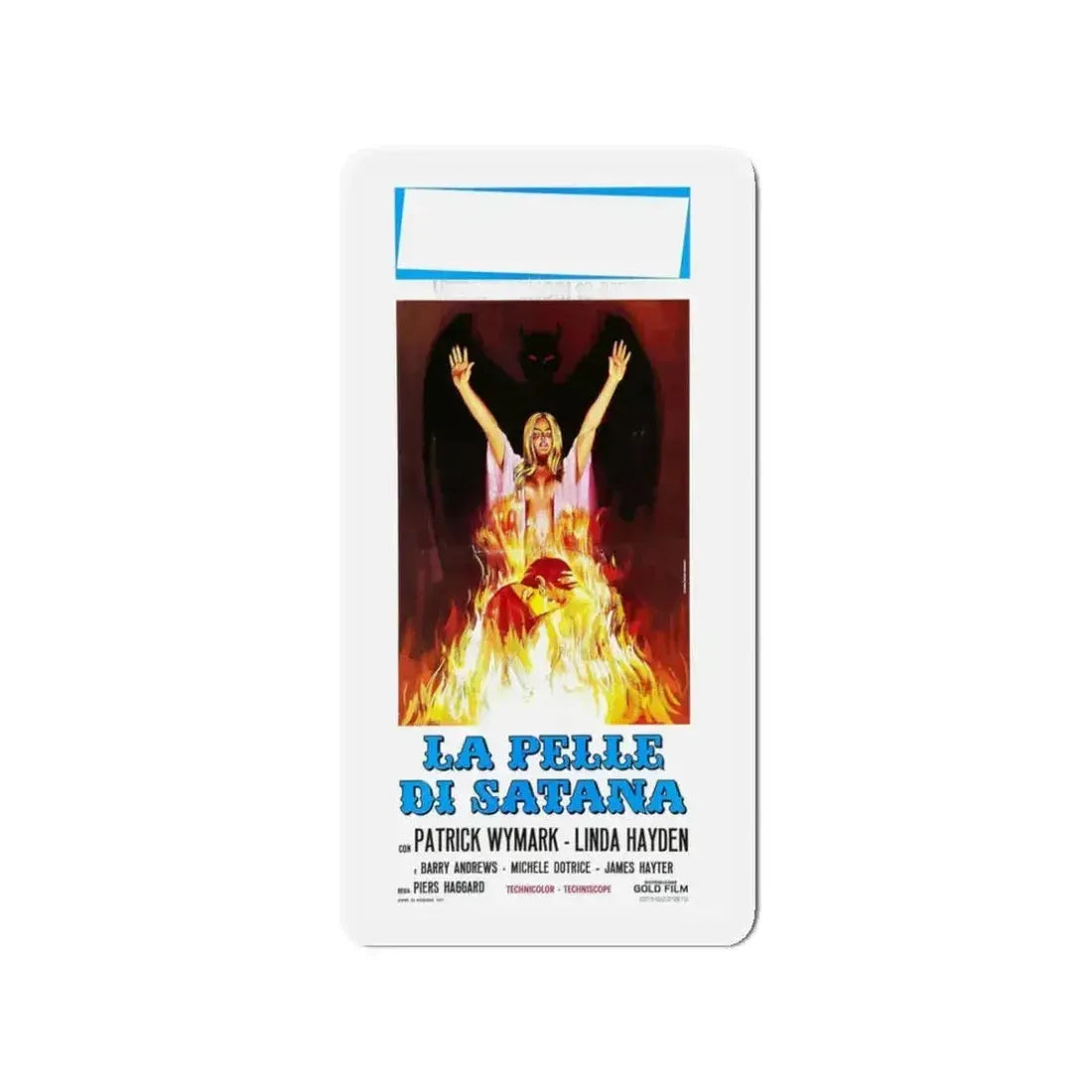 BLOOD ON SATAN'S CLAW (ITALIAN) 1971 Movie Poster - Refrigerator Magnet - The Sticker Space