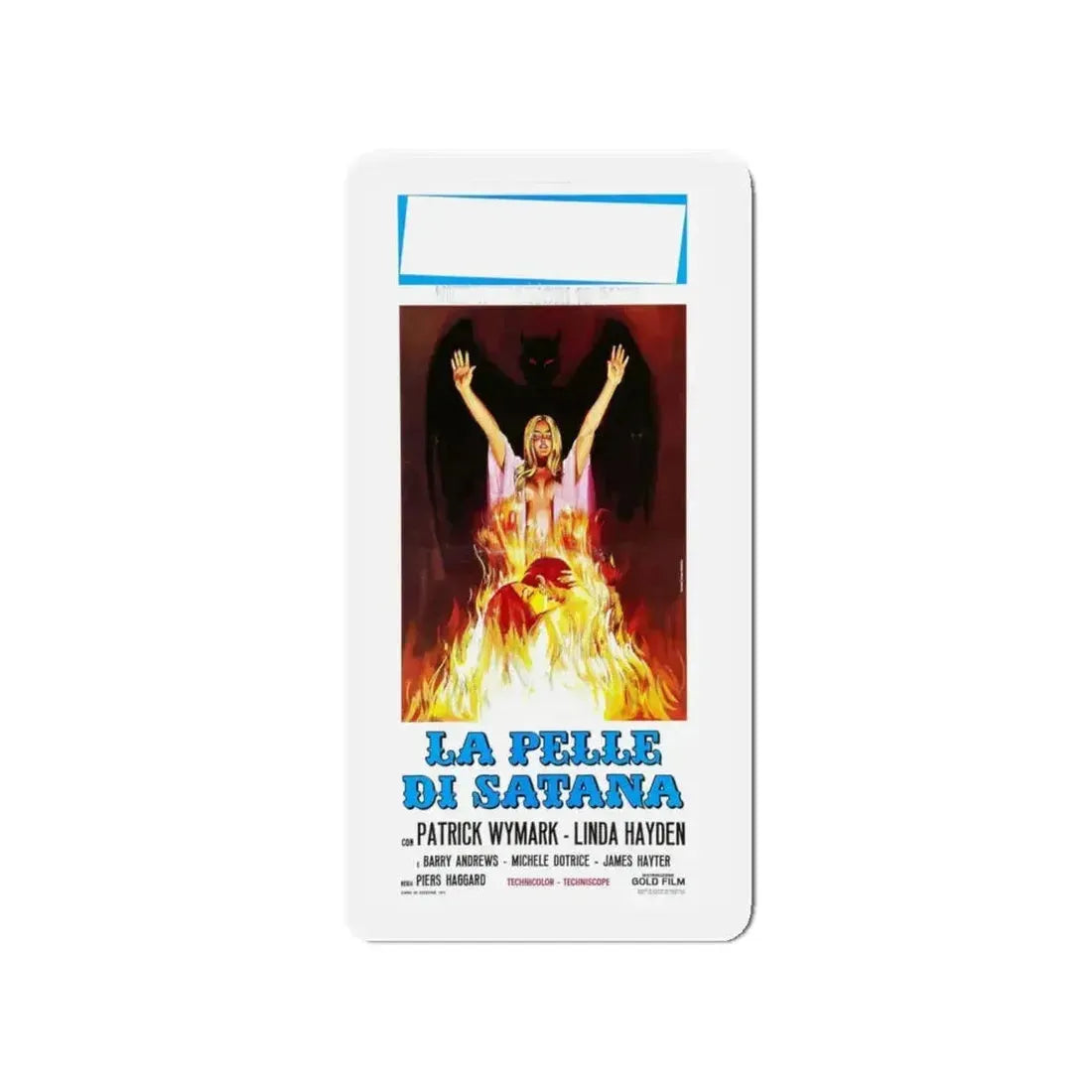 BLOOD ON SATAN'S CLAW (ITALIAN) 1971 Movie Poster - Refrigerator Magnet - The Sticker Space