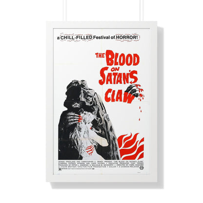 BLOOD ON SATAN'S CLAW 1971 - Framed Movie Poster-20" x 30"-The Sticker Space