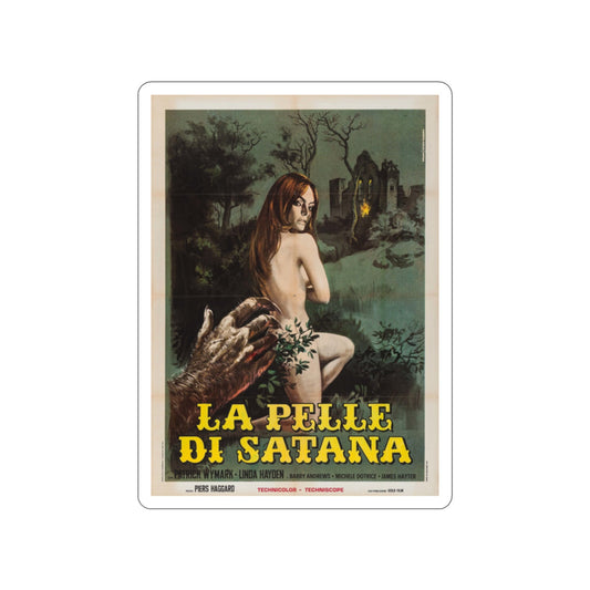 BLOOD ON SATAN'S CLAW (ITALIAN) 2 1971 Movie Poster STICKER Vinyl Die-Cut Decal-2 Inch-The Sticker Space