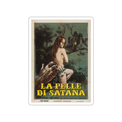 BLOOD ON SATAN'S CLAW (ITALIAN) 2 1971 Movie Poster STICKER Vinyl Die-Cut Decal-5 Inch-The Sticker Space