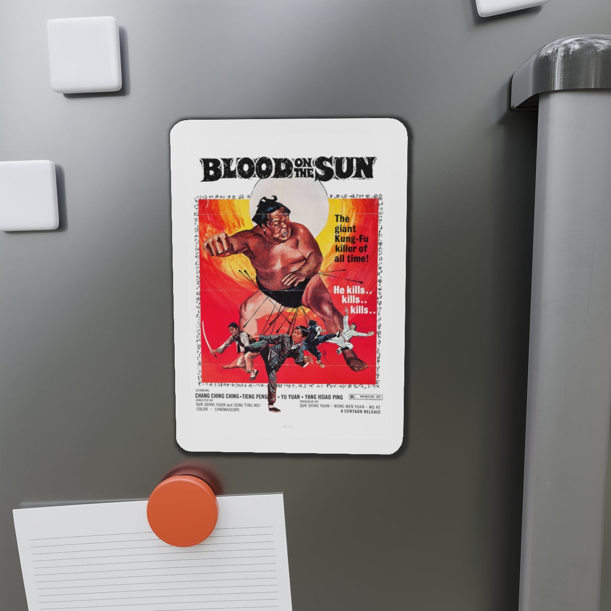 BLOOD ON THE SUN 1945 Movie Poster - Die-Cut Magnet-The Sticker Space