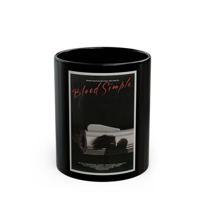 BLOOD SIMPLE 1984 Movie Poster - Black Coffee Mug-11oz-The Sticker Space