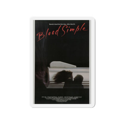 BLOOD SIMPLE 1984 Movie Poster - Die-Cut Magnet-2" x 2"-The Sticker Space