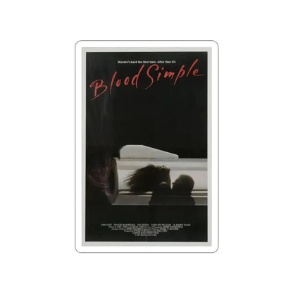 BLOOD SIMPLE 1984 Movie Poster STICKER Vinyl Die-Cut Decal 2 Inch - The Sticker Space
