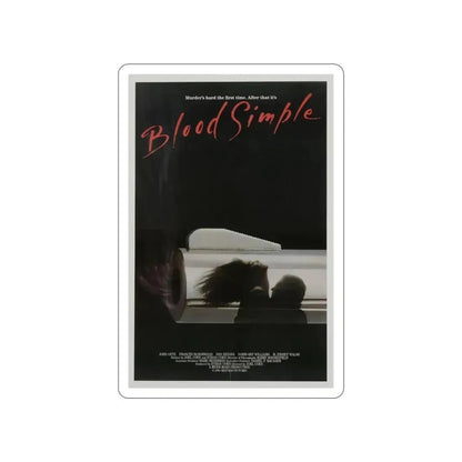 BLOOD SIMPLE 1984 Movie Poster STICKER Vinyl Die-Cut Decal 3 Inch - The Sticker Space