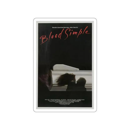 BLOOD SIMPLE 1984 Movie Poster STICKER Vinyl Die-Cut Decal 4 Inch - The Sticker Space